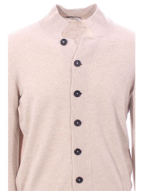 wool silk and cashmere cardigan MAGAZZINO RICAMBI | 144STONE
